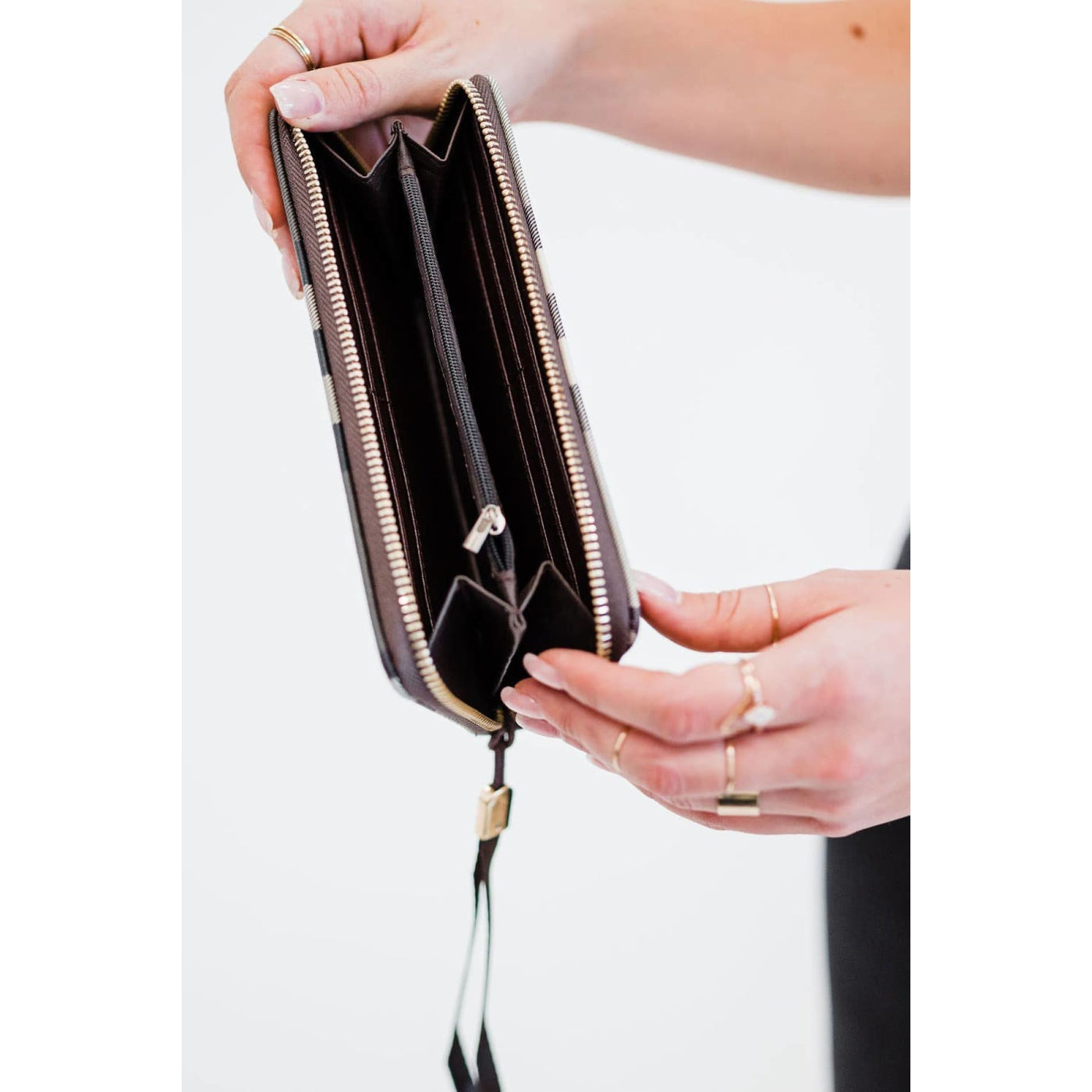 Wheatley Plaid Wristlet Wallet - 200 Handbags