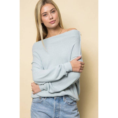 You’re Amazing Top - S / Baby Blue 120 Long Sleeve Tops